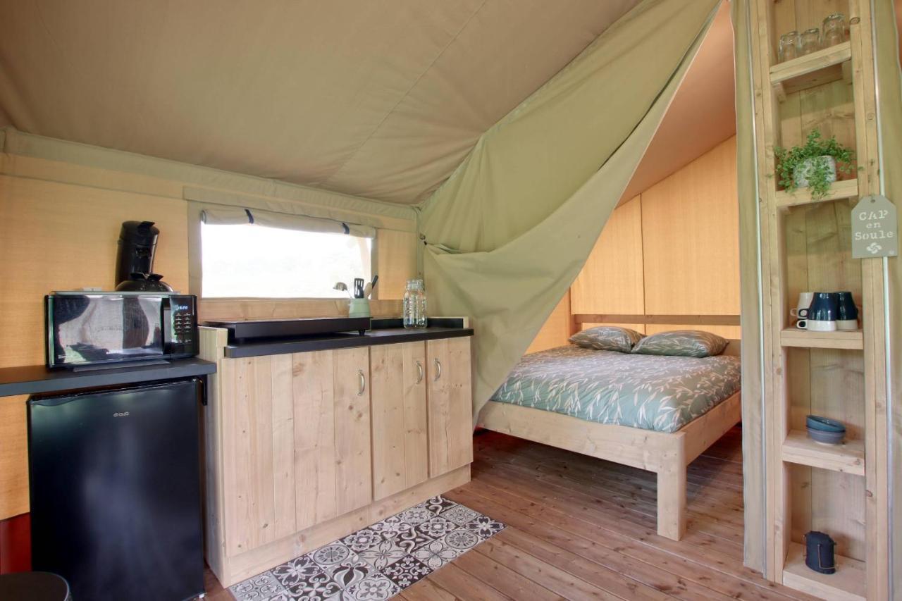 Tente Safari Lodge Ferme Carrique Tardets-Sorholus Exteriör bild